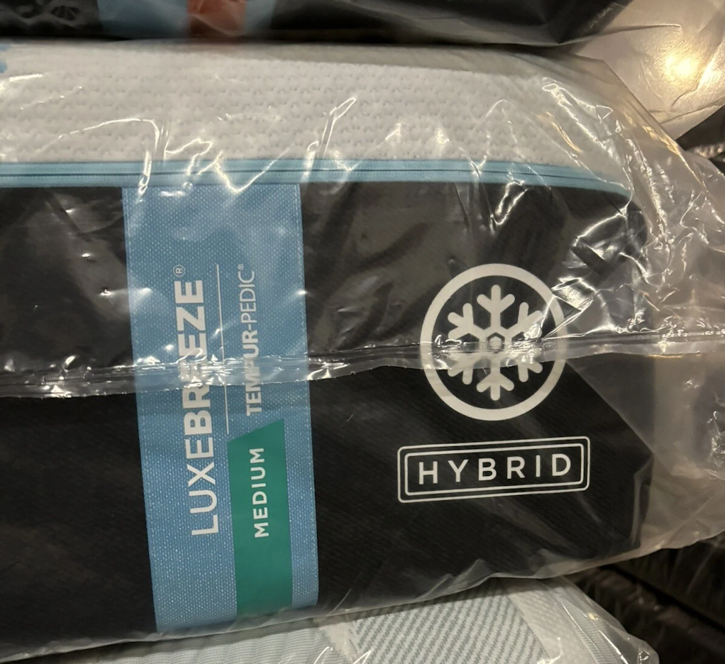 King Tempur Luxe Breeze 2.0 Medium Hybrid